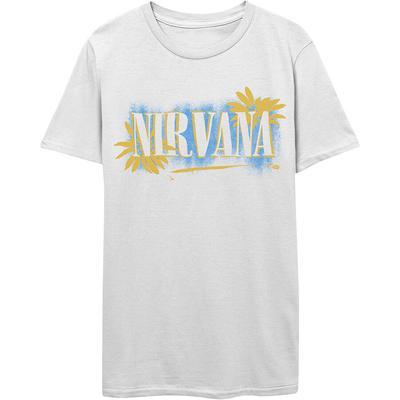 Nirvana-Kurt Cobain-All Apologies-White T-shirt