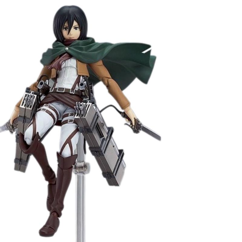 Gorgeous Attack On Titan Figma Levi Ackerman Eren Mikasa Joint Movable Hand Model