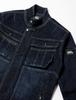 Jeans-Balgjacke 8930 Con Japan 3L bis japanische Größe [Toraichi] 8930-554 Reiter Herren (entspricht 3L)