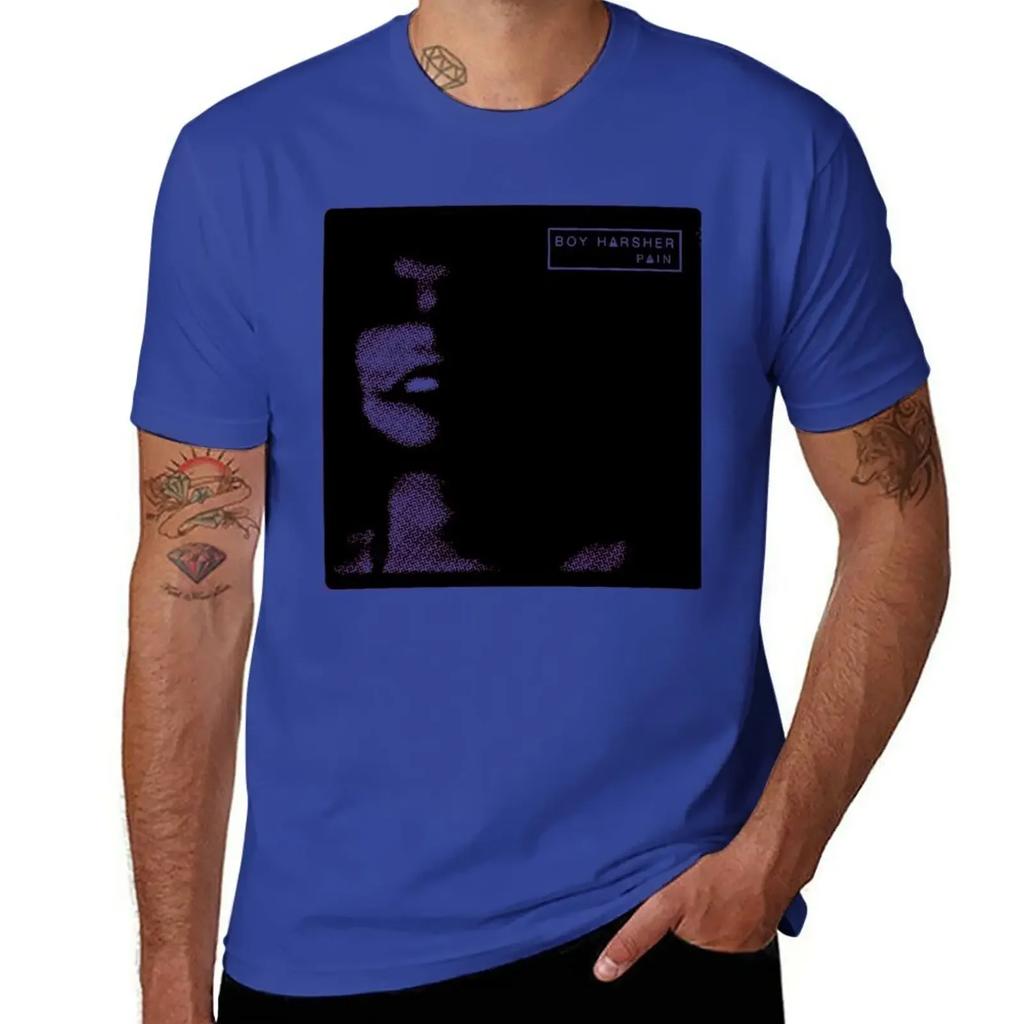 T-shirt Boy Harsher vestiti vintage vestiti carini vestiti anime t-shirt designer uomo