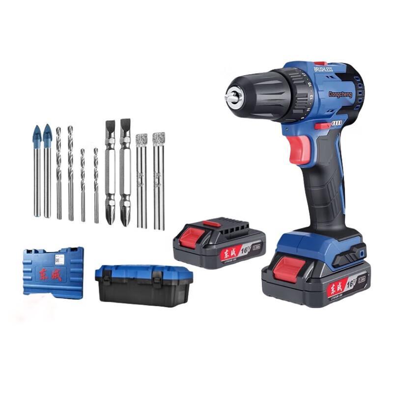 Dongcheng DCJZ24-10E Cordless Electric Drill/Screwdriver CN plug (adapter included)