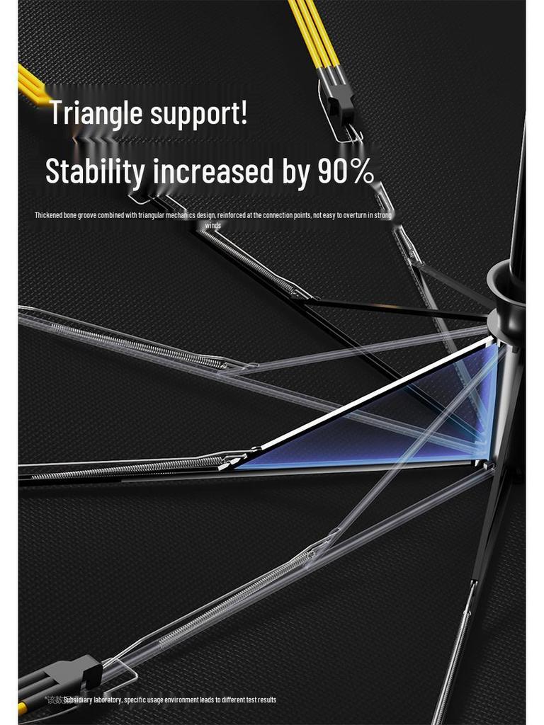 Compact Dual-Use Automatic Umbrella for Sun & UV Protection - Unisex, Large, Lightweight, Foldable