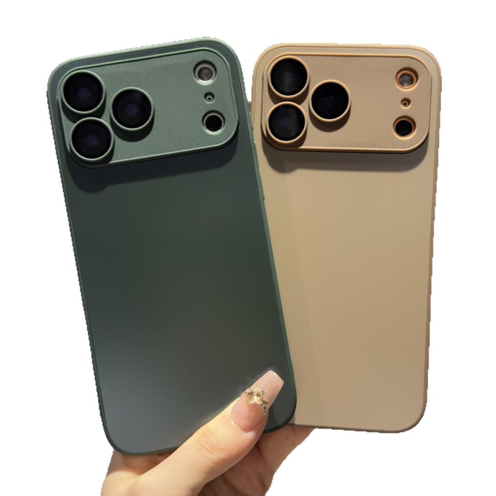 iPhone 17 Frosted AG Skin Feel Case - Original Machine Color, Full Coverage Protective Case for Apple 16 Pro Max.