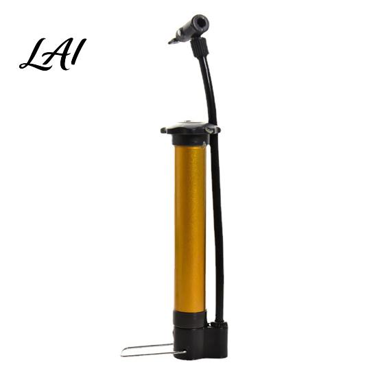 Foldable Mini Bike Pump High Pressure Pump Portable Air with Heavy Duty Ball Pedal Aluminum Alloy Tire Inflator for Road Mountain Bicycle Motorbike