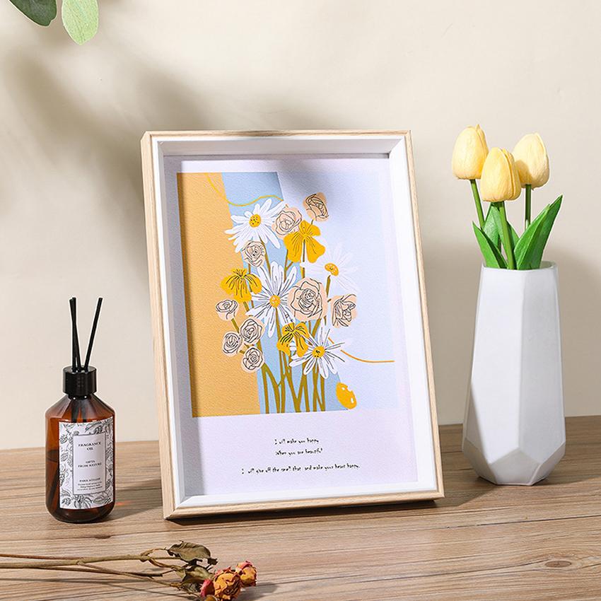 Colour Matching Photo Frames for Pictures Wall Hanging Home Decoration with Plexiglass Picture Frame Photo Decor Poster Frame