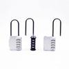 1PC/2PCS Outdoor 4 Digit Long Shackle Waterproof Password Padlock Pad Lock Combination Padlock for School Locker Gym Locker