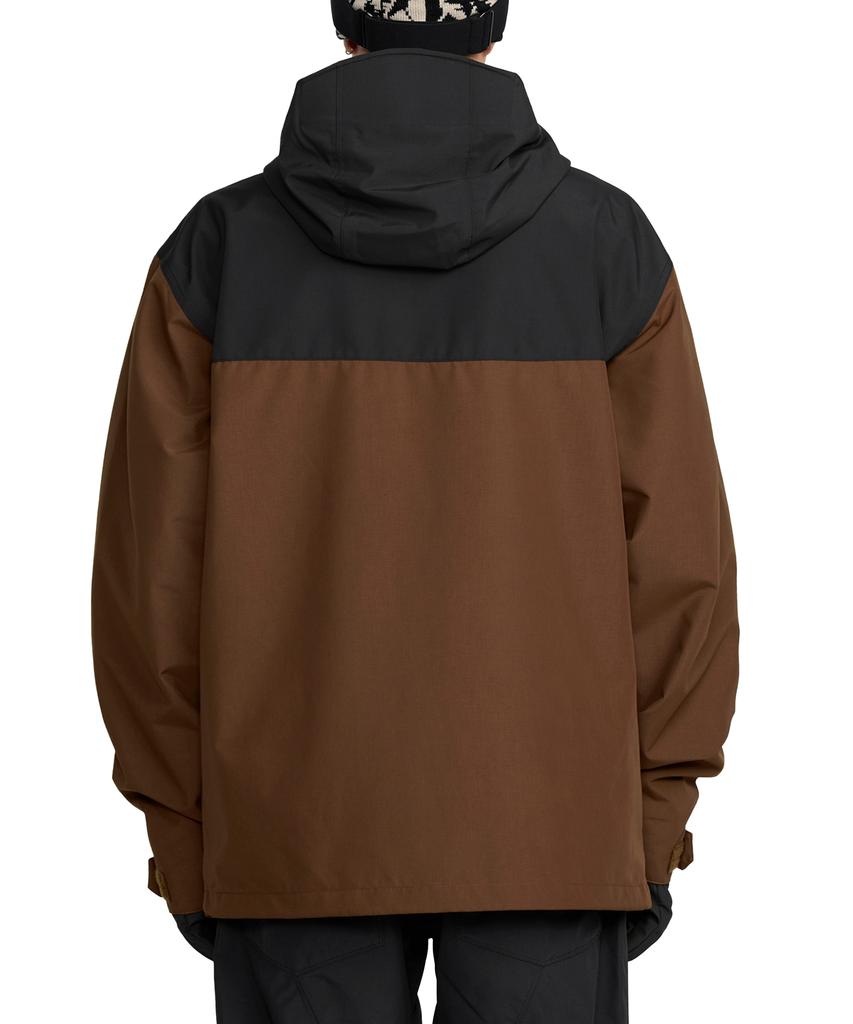 Volcom Men'S Buck-Three-Eighty Jacket (Brown)