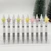 12Pcs Cute Tulip Neutral Pen 0.7mm Quick Drying Student Notes Neutral Pen Stationery Writing Pen Kawaii School Supplies