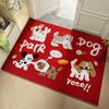 Cartoon Non-Slip Floor Mat: Durable, Mud Scraper, Easy-to-Clean Entrance Mat