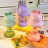 Cute Cartoon Desk Lamp Soft Light Small Decorative Lamp Bow-shaped Night Light Birthday Gift