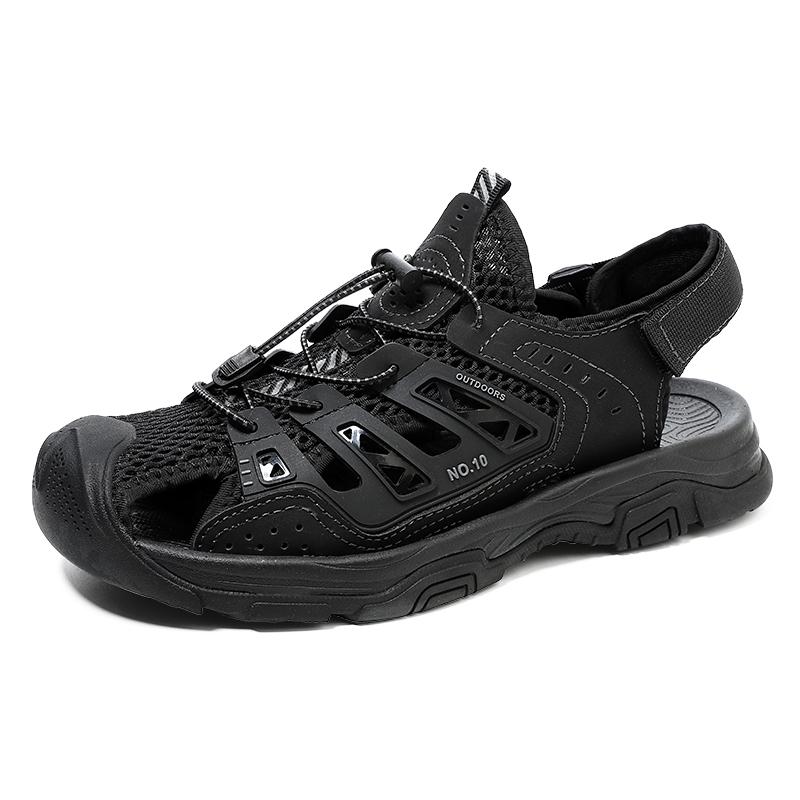 Men's Leather Sandals Beach Sandals