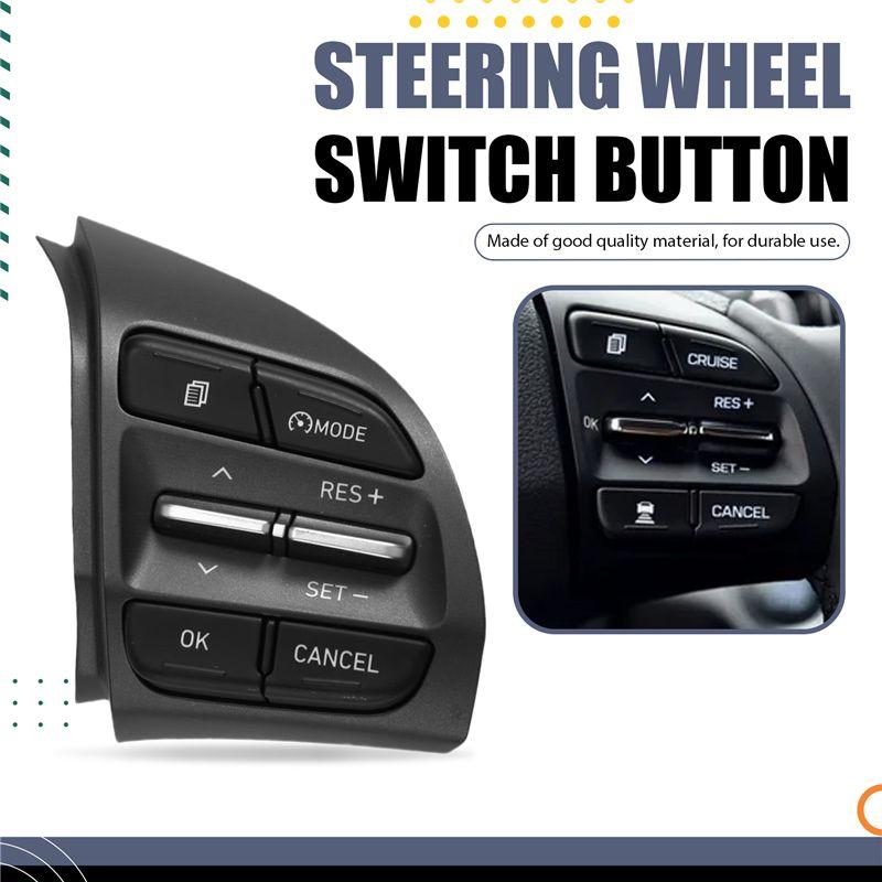 For I10 I30 Veloster Kona Steering Wheel Switch Button Radio Cruise Control Replacement Parts Right 96720-J9120
