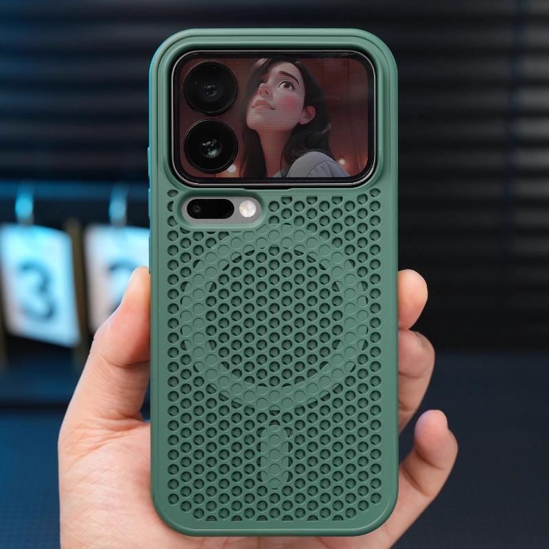 For Xiaomi 17 Pro Max Case Magnetic Honeycomb Heat Dissipation Anti Fall Protect Case For Xiaomi 17 Pro Shell Shockproof Bumper Xiaomi 17