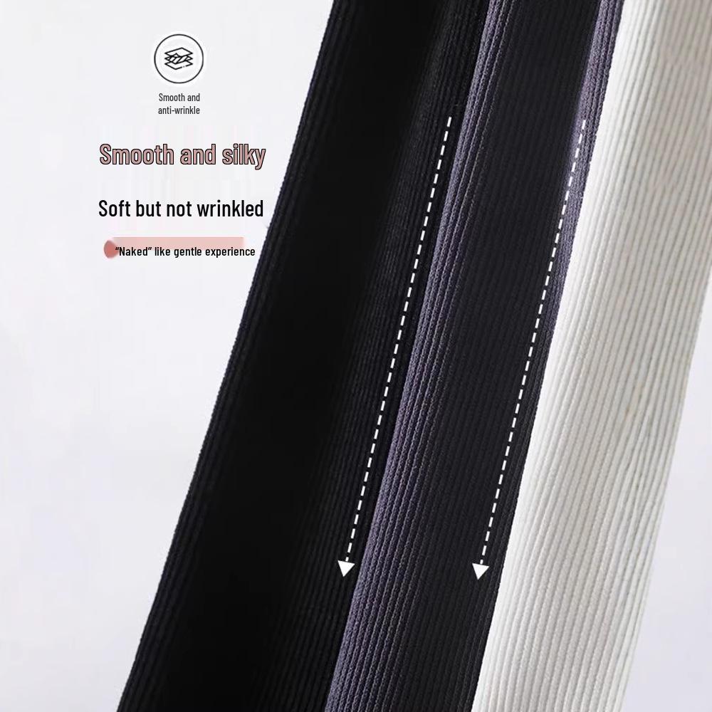 2025 Women's High-Waisted Velvet Pants - European Cotton, Loose Straight-Leg, Autumn/Winter Fashion