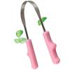 Stainless Steel Tongue Mouth Cleaner Scraper Stainless Steel For Bad Breath Cleaning Coated Tongue Oral Dental Hygiene Care Tool
