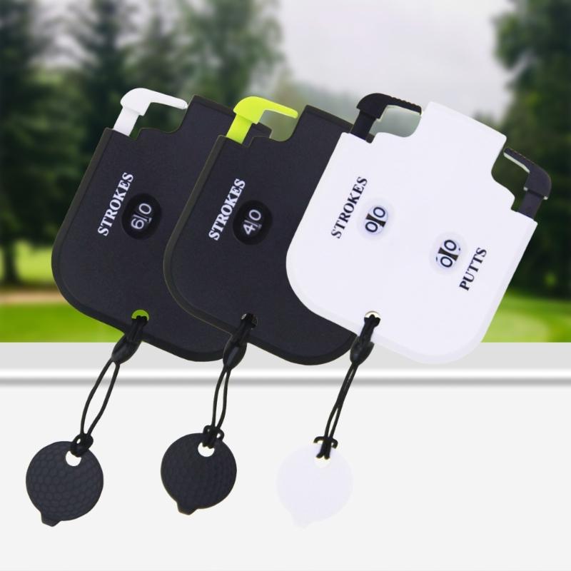 2 Player Strokes Counter Clickers Handheld Counting Tool Golf Score Counter Golf Score Indicator Scoring Keeper Enduring