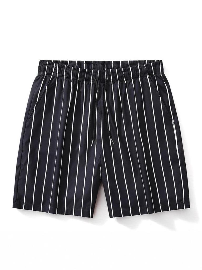 2025 Summer Ice Silk Quick-Dry Graffiti Bermuda Shorts