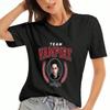 Team Vampire Immortal Ladies Cotton T Shirt, Premium Cotton Quality Print, Durable, Leisure And Fashion, Vampire Diaries Fan Apparel, Graphic Tee For 