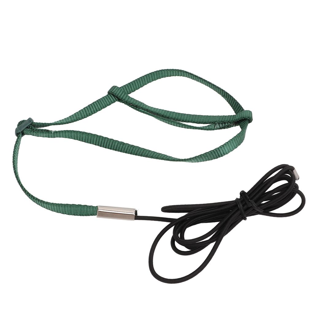 Bird Harness Leash Adjustable Elastic Flying Training Parrot Traction Rope for Cockatiel Lovebird