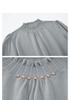 Elegant 2024 Autumn Women's Long Sleeve Wool Sweater - 100% Fine Wool Base Layer