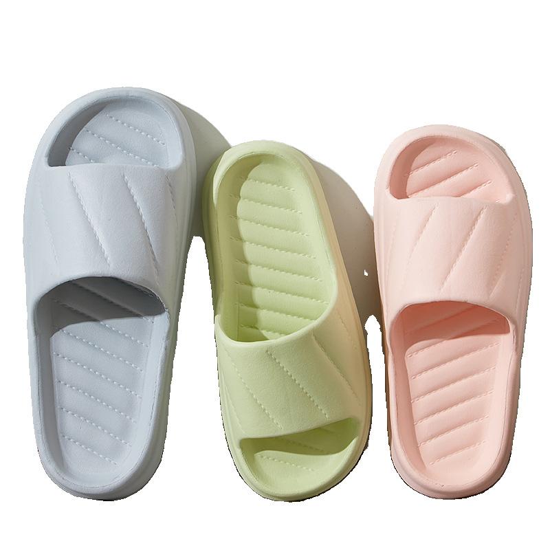Summer slippers women's home use simple bathroom bath non-slip lightweight indoor bathroom men's cool slippers