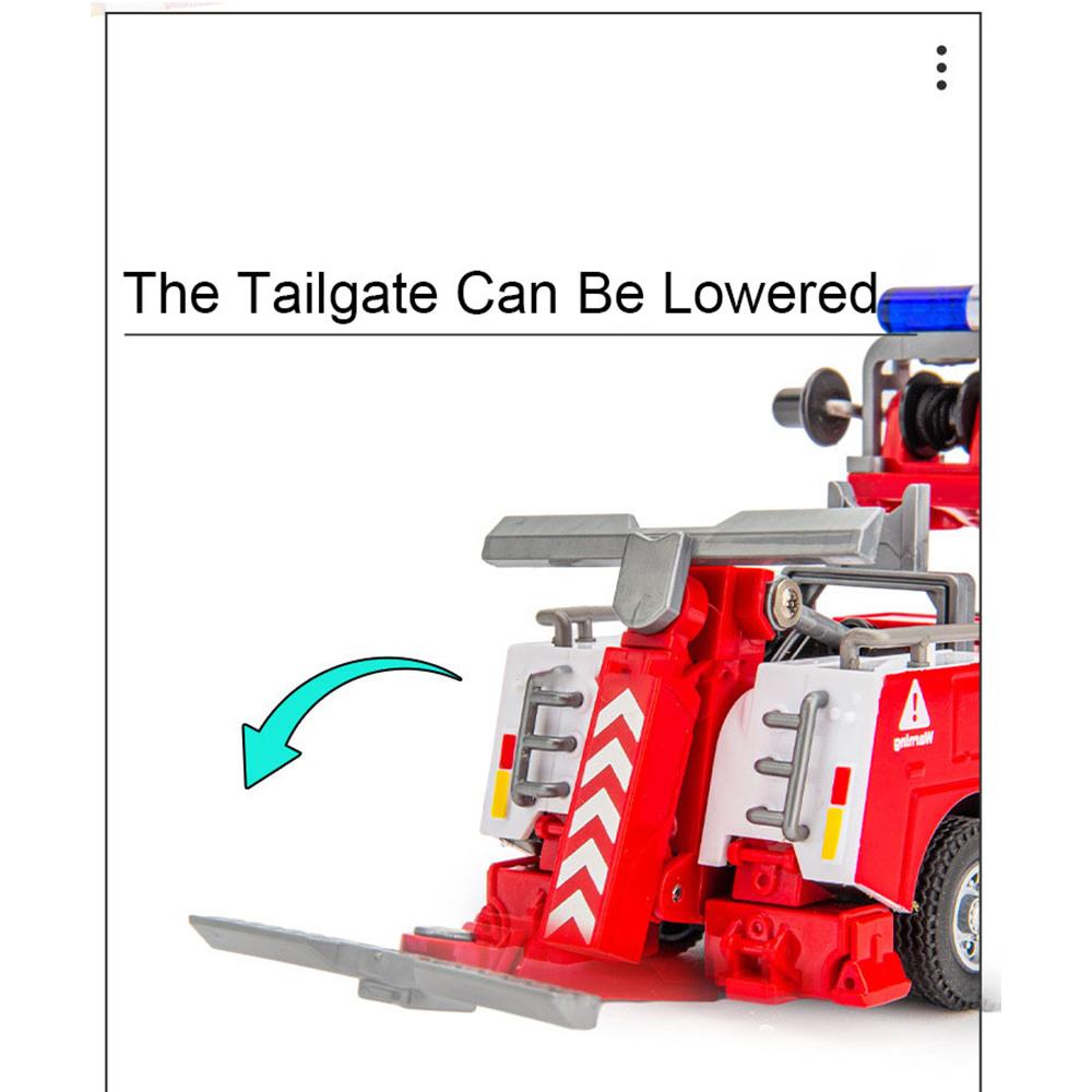 Модель инженерного автомобиля из сплава 1/32 — фото 8