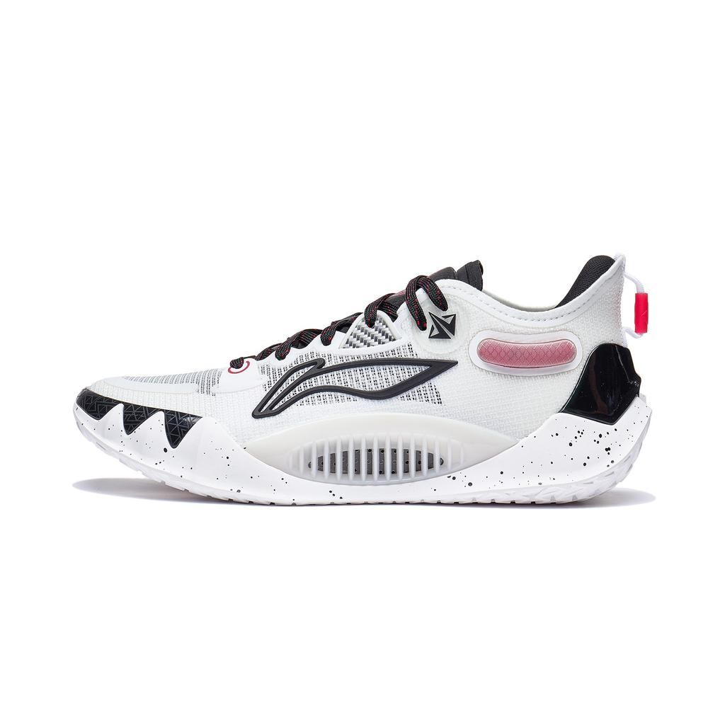 Li Ning JB1 Non-Slip Durable Low-Top Training Shoes Men Sneakers White Black ABAS051-2