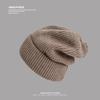 Big Head Loose Circumference Showing Small Pile of Hats for Women Warm and Versatile Knitted Hats Ear Protection Wool Hat Trendy