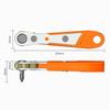 Ratchet Screwdriver Ratchet Spanner Super Low Profile Right Angled Offset Tool Home Tools Gadgets GZW