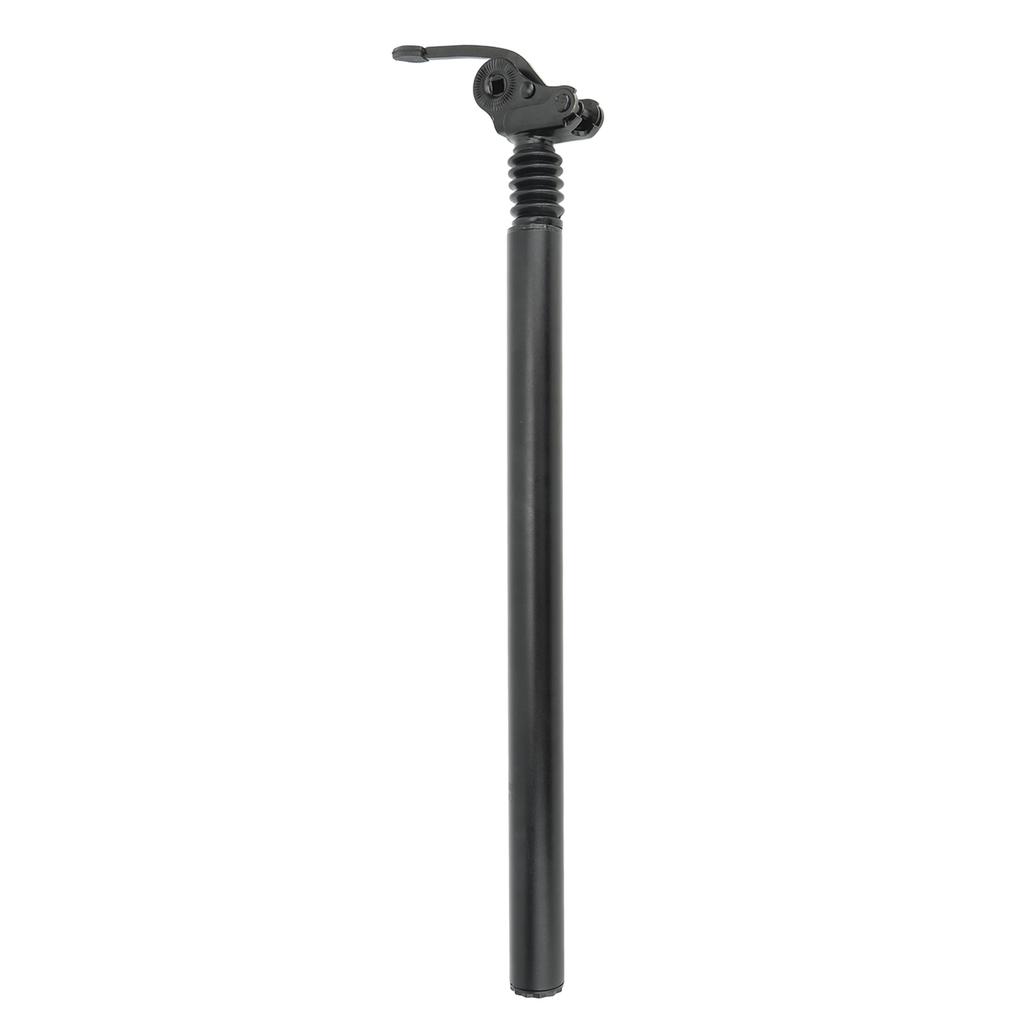 Electric Bike Suspension Seatpost Shock Absorber Aluminum Alloy Flip Design Damper Post for Electric Bicycle Black