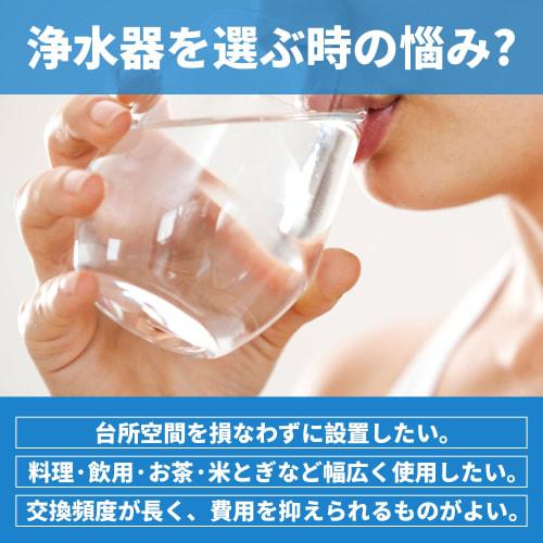 UZC2000 Water Purifier Cartridge [Removes 13 Substances] High-Performance Compatible Cartridge, Quality Guaranteed, Compatible with BUC12001 Predecess