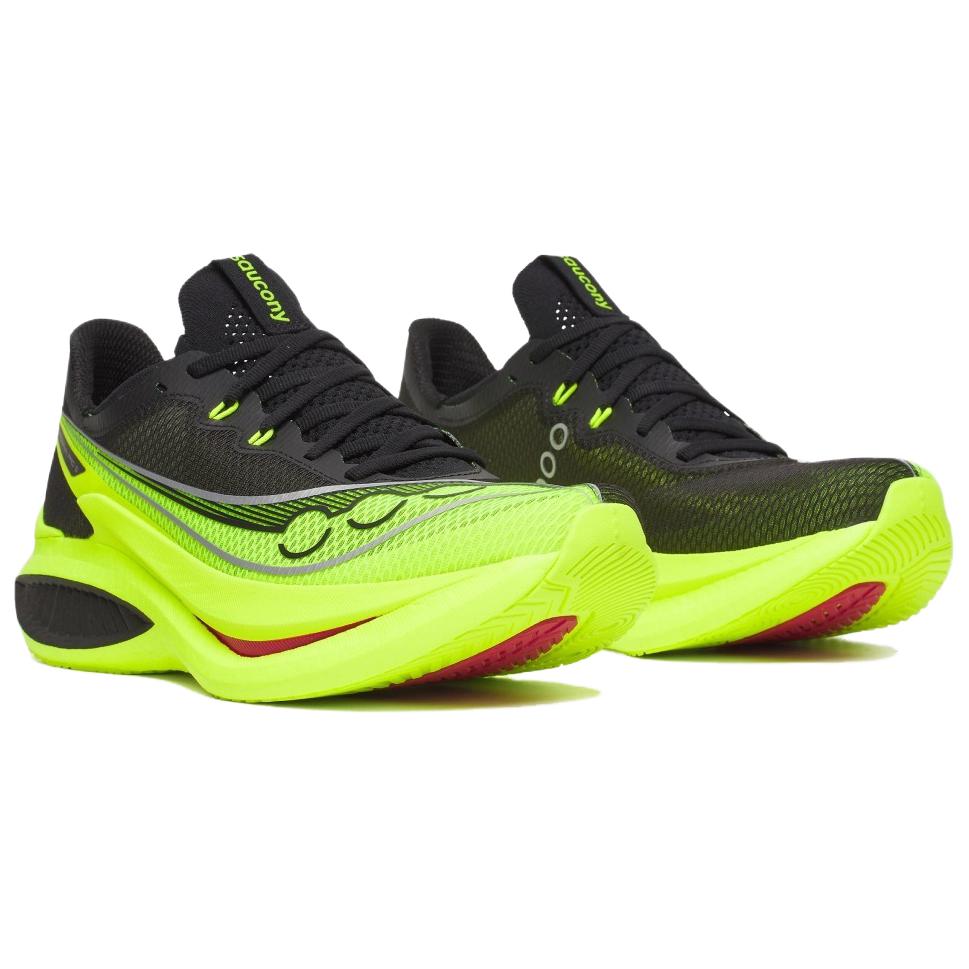 SAUCONY Endorphin Pro 5 Comfortable Versatile Running Shoes Men Sneakers Green Black S21064-130