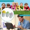 Ice Cream Cup Fidget Clicker, 3D Printed Ice Cream Finger Clicker, Anxiety Stress Relief Push Button Fidget Toy for Kids Adults