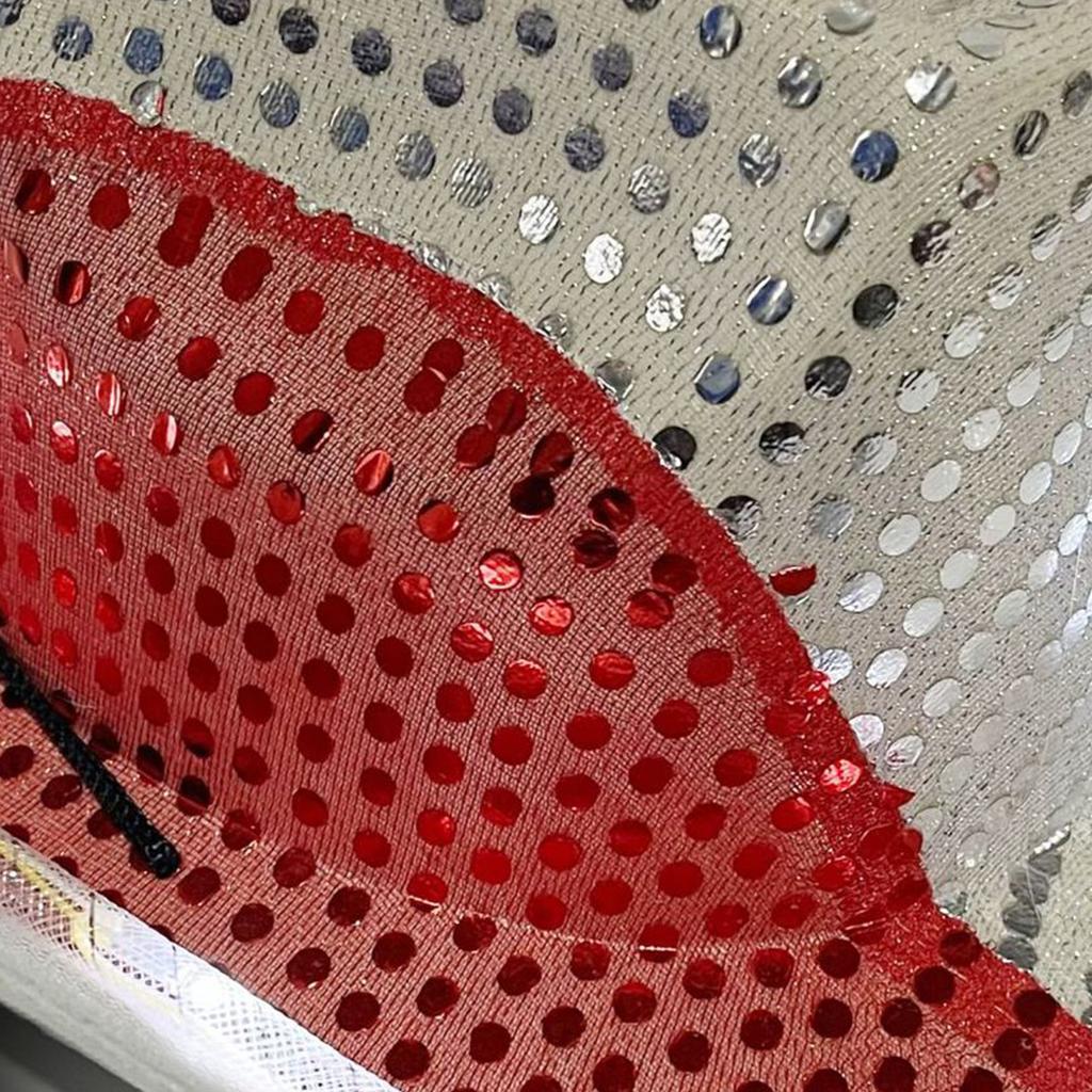 Light Up Cowboy Hat WesternStyle Sequins Hat US Flag Color LED Cowgirl Hat Adjustable Flashing Fedora Costume Accessory