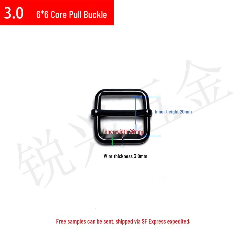 Adjustable Metal D-Ring Buckle Shoulder Strap Webbing for Luggage