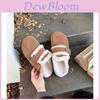 Cozy And Stylish Thick Sole Genuine Leather Lamb Wool Closed Toe Slippers For Women