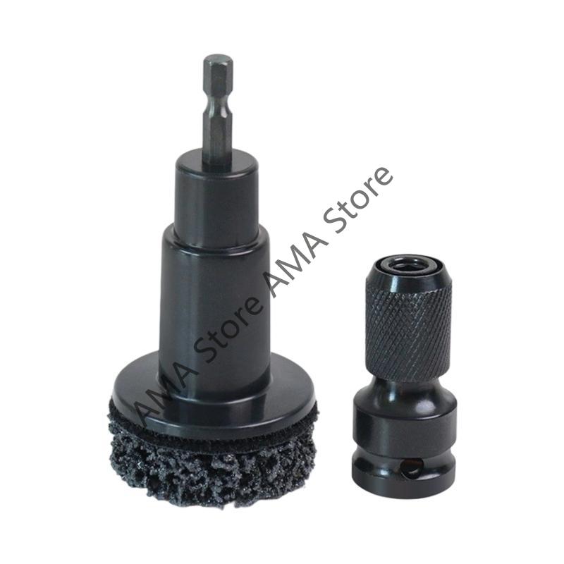 Автомобильный шлифовальный станок для ступиц колес Инструмент для удаления ржавчины Шлифовальная щетка для ступиц колес Авто Набор для чистки тормозов Шлифовальный инструмент Удаление ржавчины Полировальный инструмент