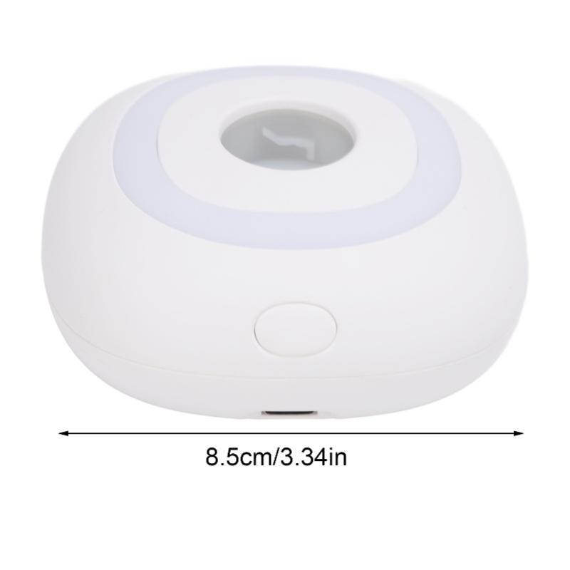Aromatherapy Machine, Rechargeable Essential Oils Diffuser Desktop Automatic Fragrance Sprayer With Rotating Colorful Light