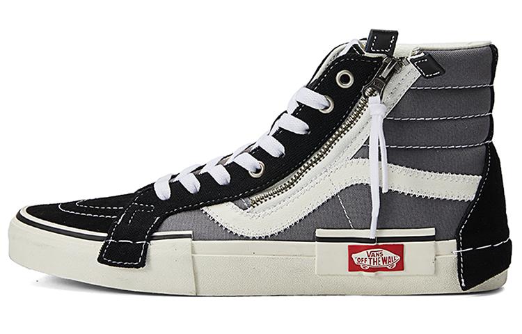 Vans Sk8 Hi Reissue Cap Cap Grey Black VN0A3WM1603 35