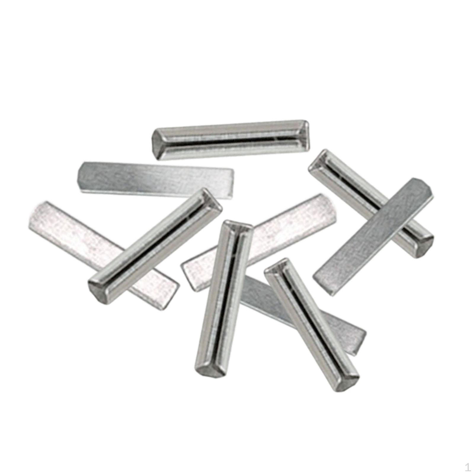 

10 Model Railway Rail , Iron Miniature Track Connecting Elements, Accessories for HO Scale