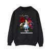 Disney Mens Alice In Wonderland Flowers Sweatshirt