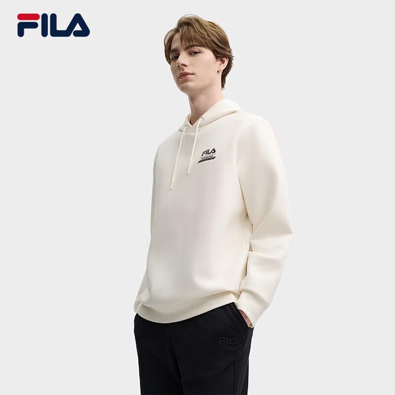 FILA Men s 2025 Hooded Knit Long-Sleeve Sweatshirt XL