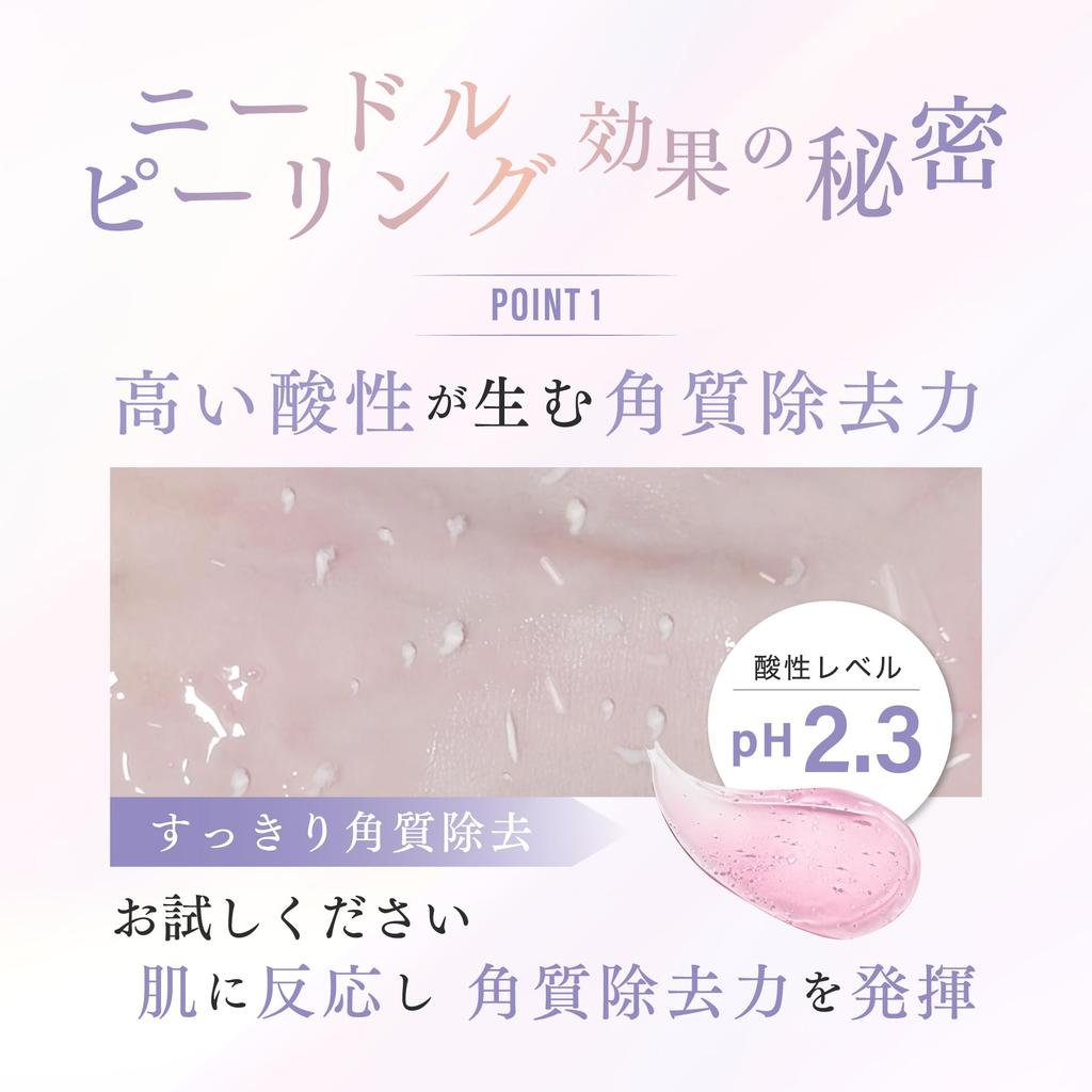 Fractional CC Nadel Peeling Gel, Beauty Nadel Peeling, Porenreinigung, Mitesser, Mitesser, Exfoliation, Mattheit, Nadel-Shot, 100g