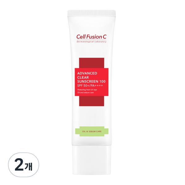 

Cellfusion C Advanced Clear Sunscreen 100 SPF 50+ PA++++, 50 мл, 2 шт.
