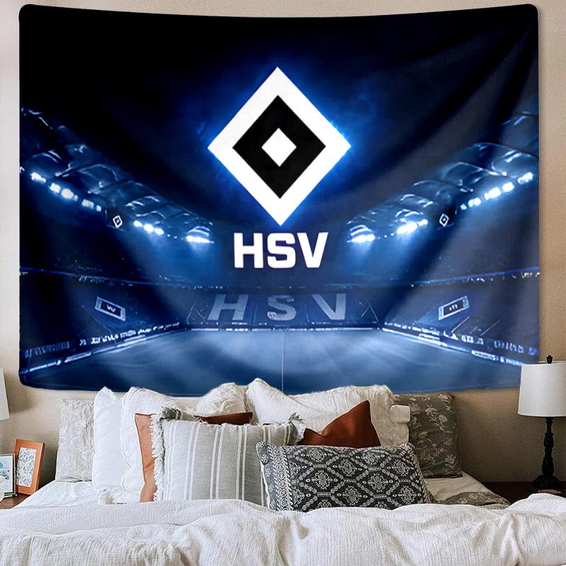 Hsv stadiona gaismas gobelēns spēļu istabas