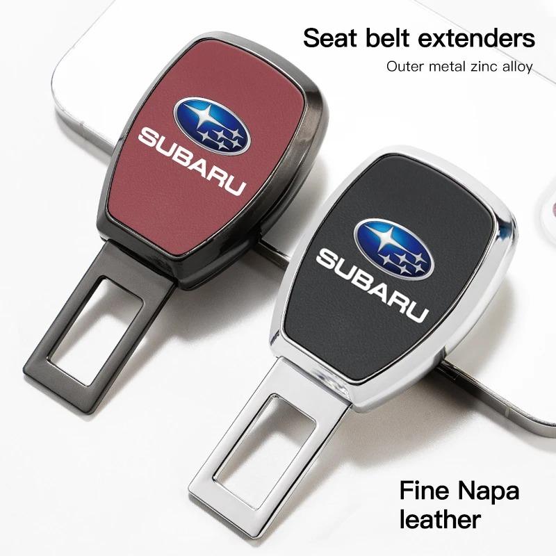 Auto Seatbelt Buckle Extender Safety Belt Extension Clip Car Interior Accessories Fit Subaru Forester XV Outback WRX Legacy
