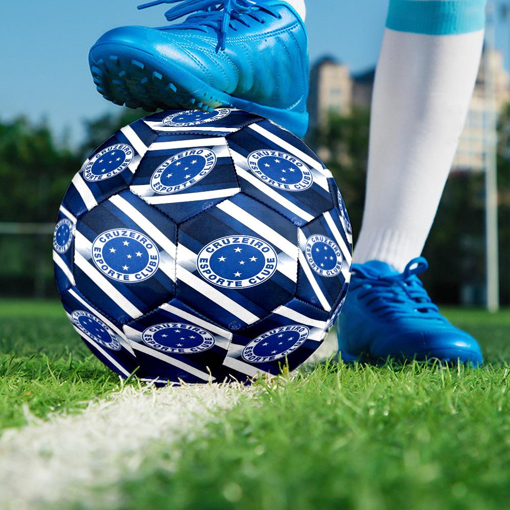 Cru-zeiro Esporte Club Crest Printed Size 5 Soccer Balls, High-Quality, Anti-Slip, Protective Football, A Unique Gift , Birthdays, Christmas Gifts