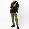 Off-White Caravaggio Painting Double Sleeve Hoodie Black/Multicolor Men Tops OMBB087F21FLE0061084