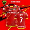 Summer New 90 Minutes Series MM8 Jerseys Football T-shirts Outdoor Sports Breathable Quick-drying Tops Crewneck Tees