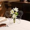 Acrylic Vase, Butterfly Photo Decoration, High-end Photo Decoration, Plastic Vase, Living Room Flower Arrangement, Living Room Decoration Decoration